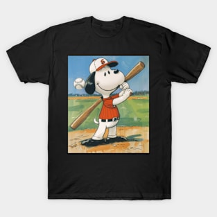 Fetching Great Plays Snoopy Meets Orioles T-Shirt